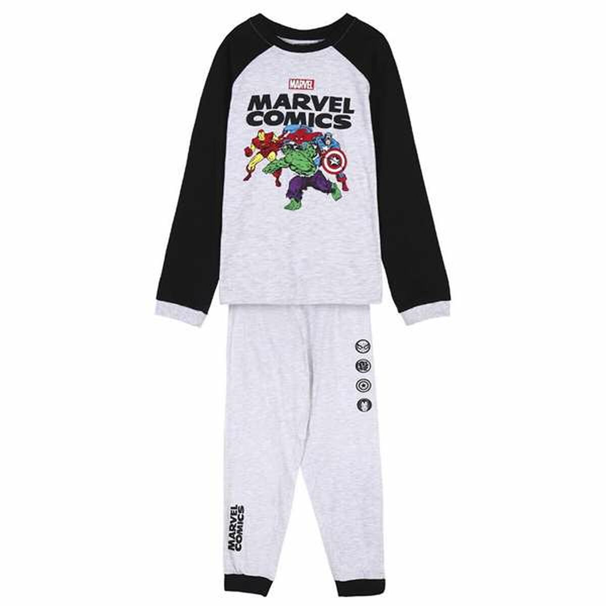 Children's Pyjama Marvel Grey