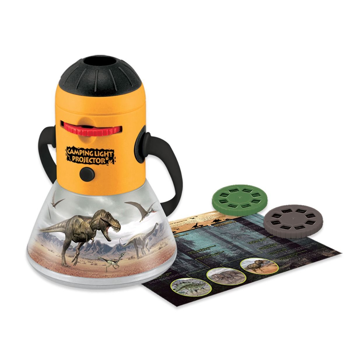 NNEDSZ Dinosaur Mini Night Light Camping Projector - Lantern Torch Kids Learning Toy