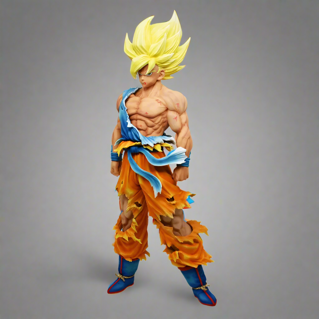NNEOBA Dragon Ball Z Goku First Super Saiyan PVC Figure